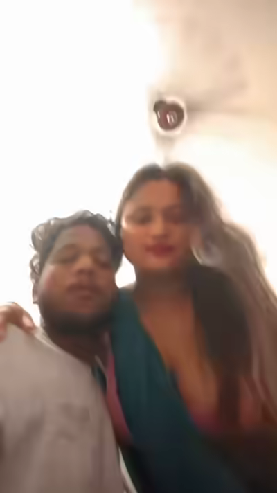 Chubby Wife Licking Huge Boobs