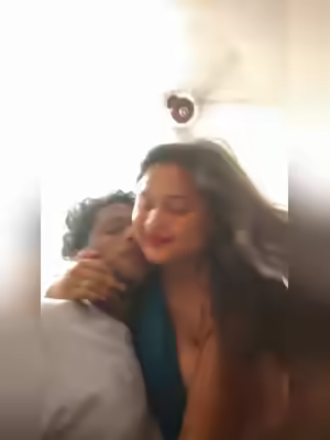 Chubby Wife Licking Huge Boobs