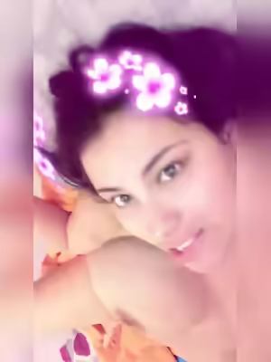 Sexy Latina Girlfriend with Big Boobs