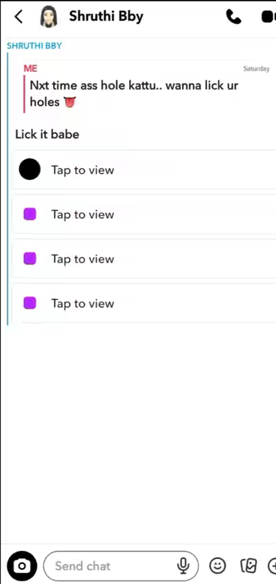 Tamil Girl SnapChat