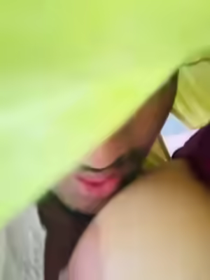 Chubby Muslim Girl Romance Under Red Bra