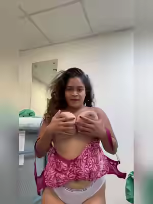 Chubby Girl With Big Boobs