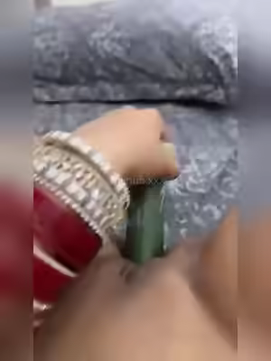 Indian Desi Boudi Using Cucumber