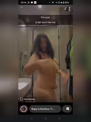 Chubby Girl Karishma Show Big Boobs