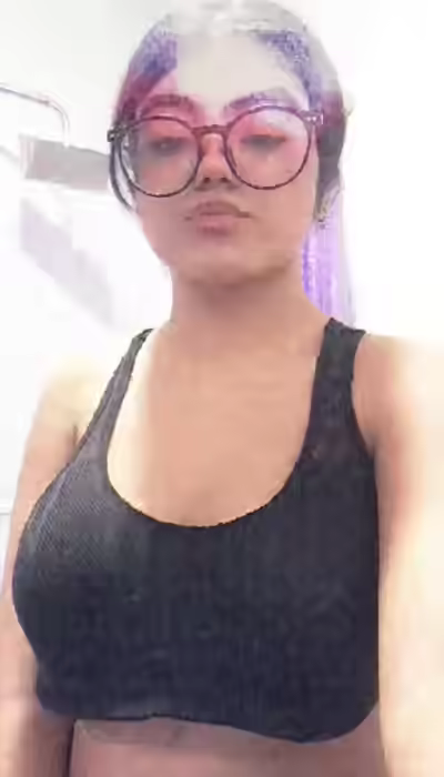 Cute Chubby Girl Shows Off Her Boobs