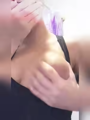 Cute Chubby Girl Shows Off Her Boobs