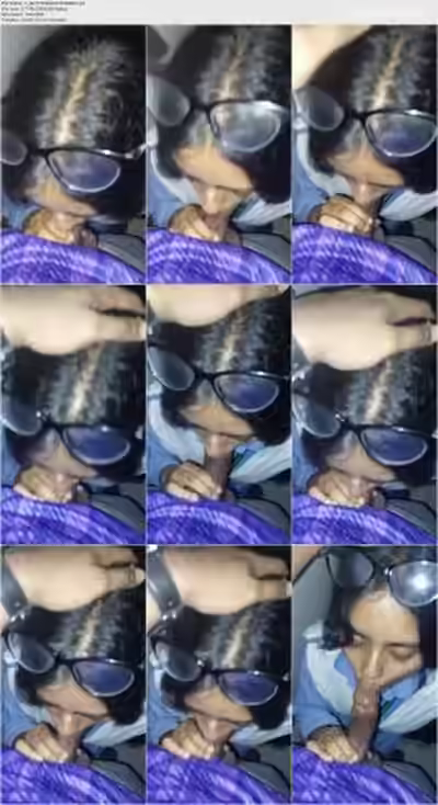 Viqarunnisa Gives Boyfriend Blowjob