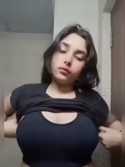 Cute Girl Flashes Big Boobs