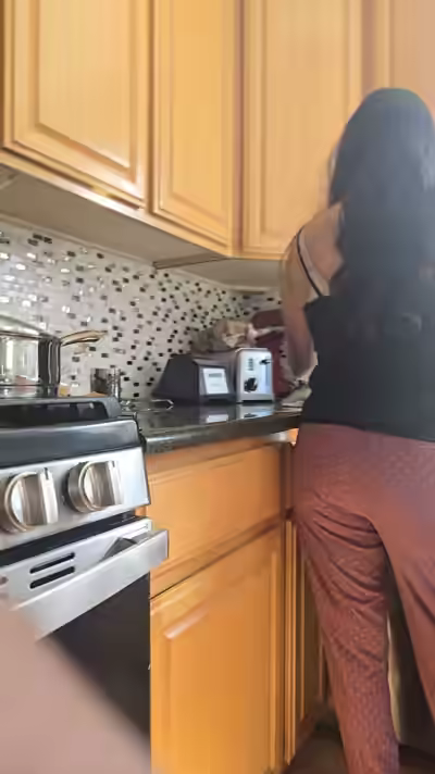 Sexy Hot Brunet Big Boob Wife