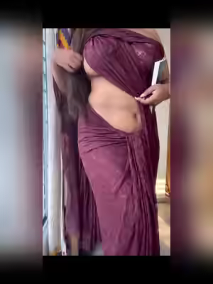 Magi Maya Diba Displays Her Chubby Boobs