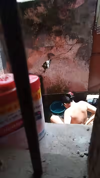 Cousin Sister Spy Bath Nude Part 2