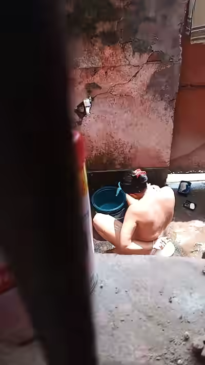 Cousin Sister Spy Bath Nude Part 2
