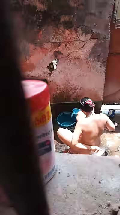 Cousin Sister Spy Bath Nude Part 2