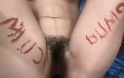 Kelly Dirty Hairy Cunt and Asshole Show