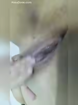 Desi Nurse Licking Pussy with Dildo
