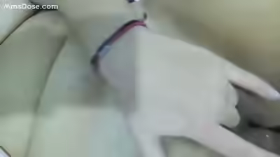 Desi Nurse Licking Pussy with Dildo
