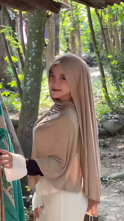 Hijabi Girl with Big Boobs