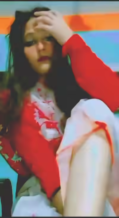 Very Horny Sexy Girl on Bottle