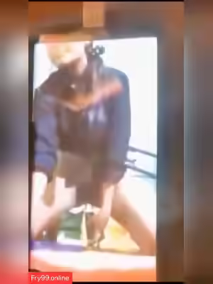Very Horny Sexy Girl on Bottle