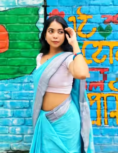 Viral Bangladeshi Student Leader with Cute Boobs