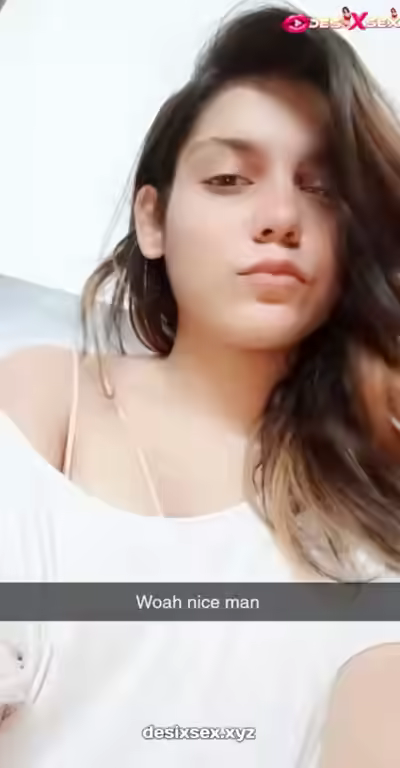 Slim Indian Girlfriend Giving Blowjob with Fingering