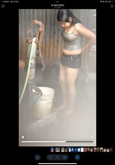 Desi Teen Bathing Scene
