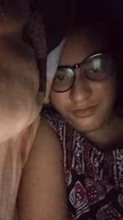 Desi Chubby Chasmish Boob Pressing