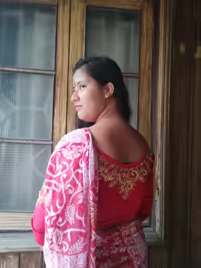 Desi Chubby Chasmish Boob Pressing