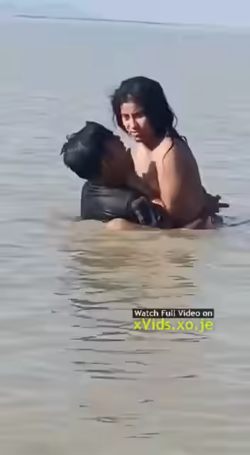 Sexy Desi Girl In Outdoor River Scene